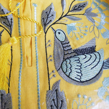 Blouse with embroidery in Ukrainian style