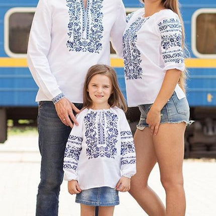 Ukrainian vyshyvanka shirt for boys