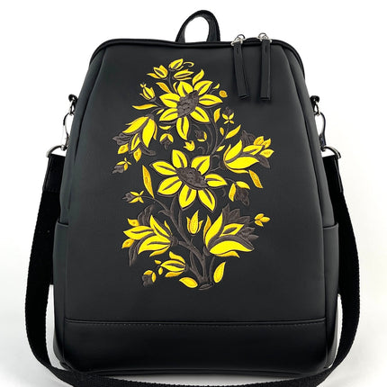 Women's backpack with a laptop compartment