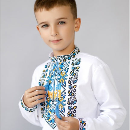 Embroidered shirt for boys