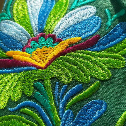 Ukrainian embroidered women's dress