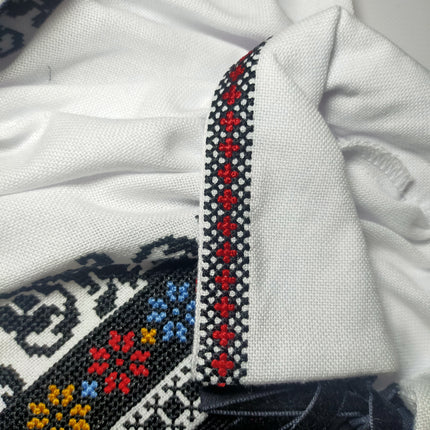 Traditional Ukrainian Embroidered Blouse