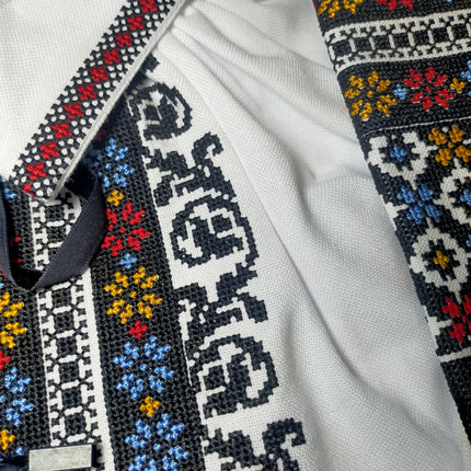 Traditional Ukrainian Embroidered Blouse