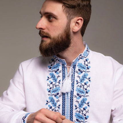 Men's vyshyvanka with Oak pattern