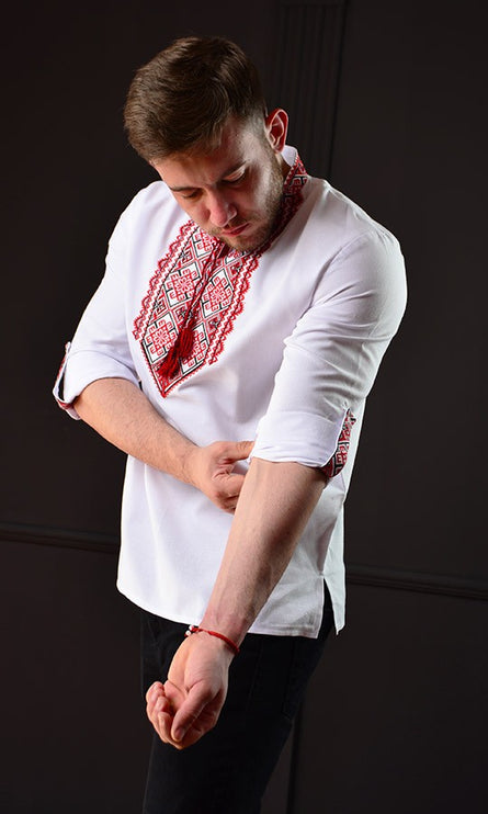 Men's traditional embroidered shirt