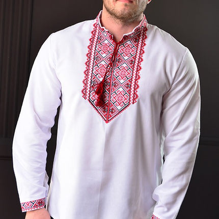 Men's traditional embroidered shirt