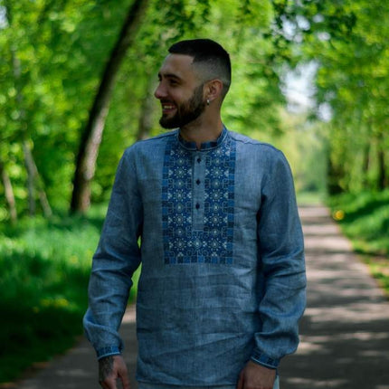 Men's vyshyvanka linen