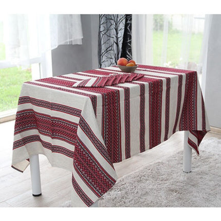 Tablecloth with napkins in Ukrainian style