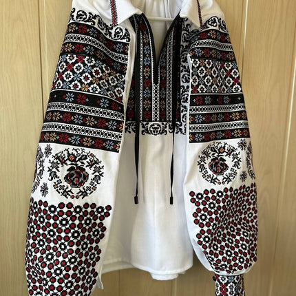 Traditional Ukrainian Embroidered Blouse