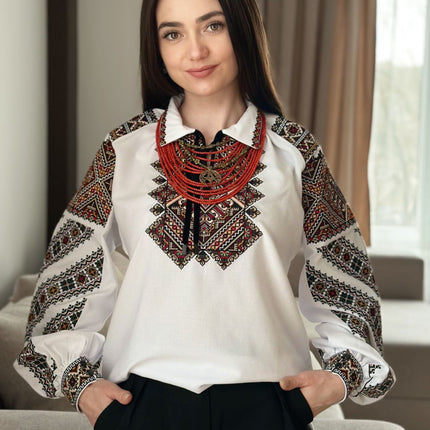 Traditional Ukrainian vyshyvanka