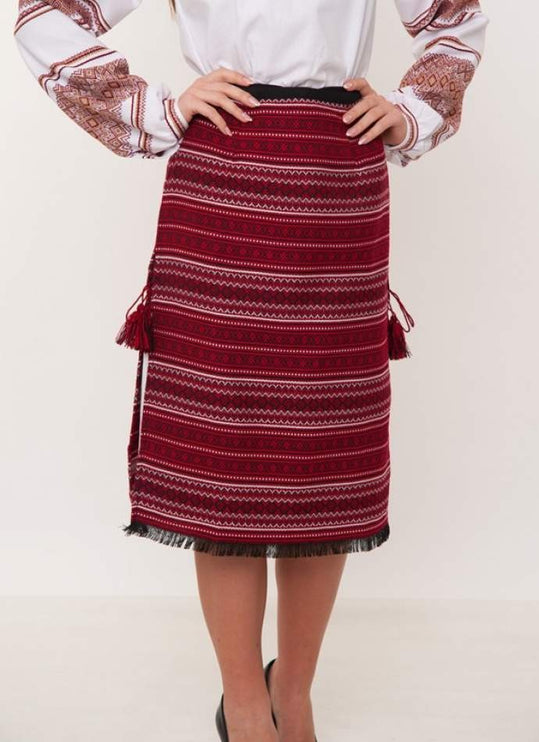 Traditional Ukrainian skirt plahta