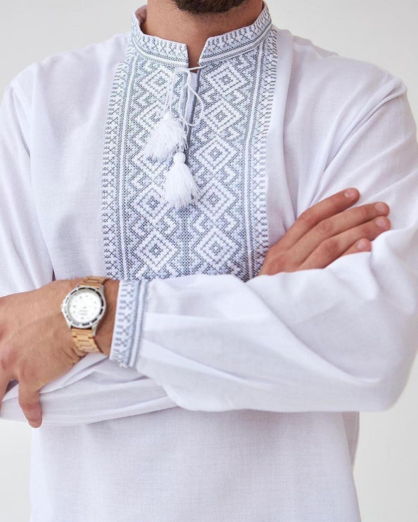 Traditional embroidered clothing men