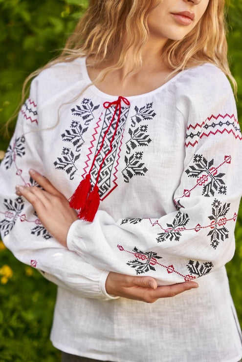 Traditional ukrainian women's vyshyvanka