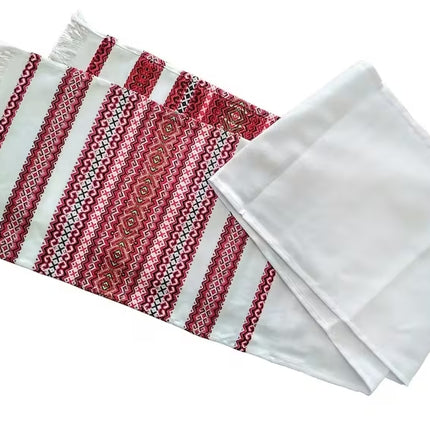 Ukrainian embroidered wedding towel