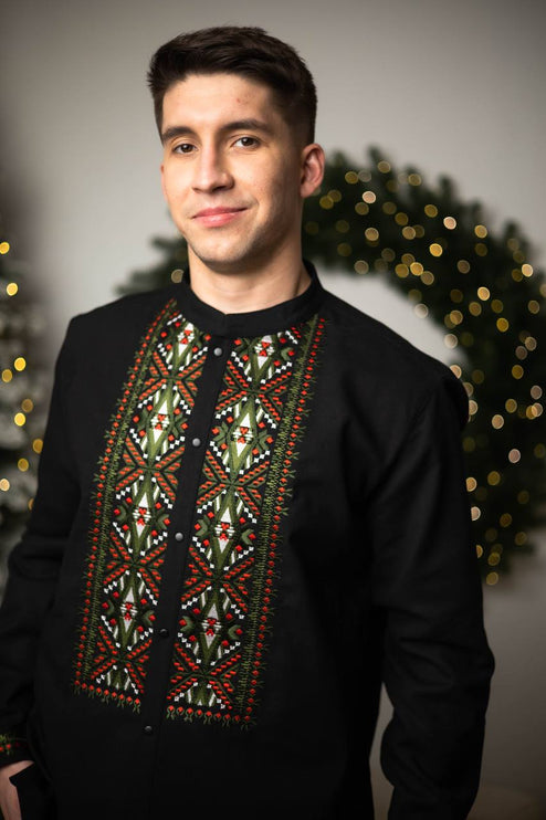 Ukrainian Embroidered Shirt for Men