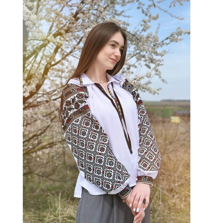 Ukrainian embroidered blouse