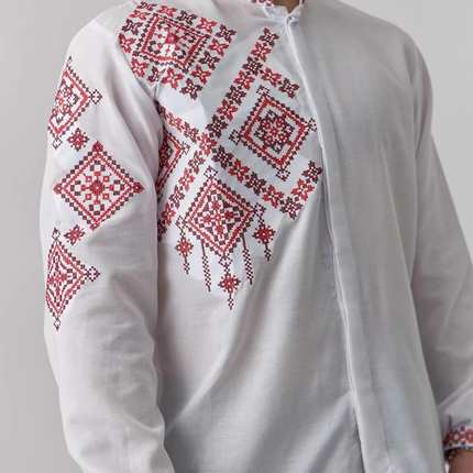 Ukrainian embroidered men vyshyvanka