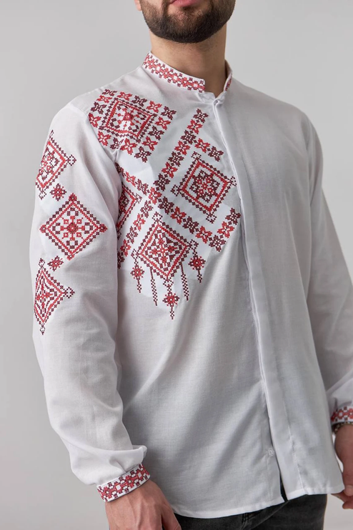 Ukrainian embroidered men vyshyvanka