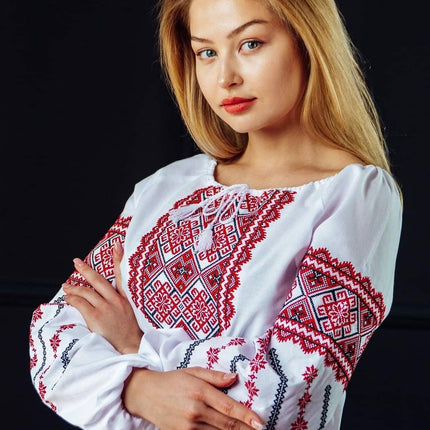 Ukrainian vyshyvanka dress