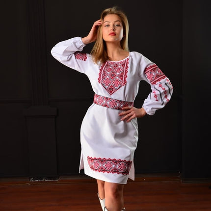 Ukrainian vyshyvanka dress