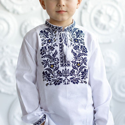 Ukrainian vyshyvanka shirt for boys