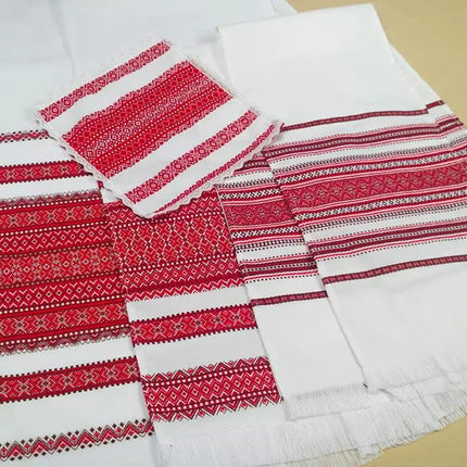 Ukrainian wedding towel set