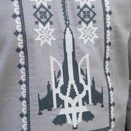 Vyshyvanka men's shirt in a modern style