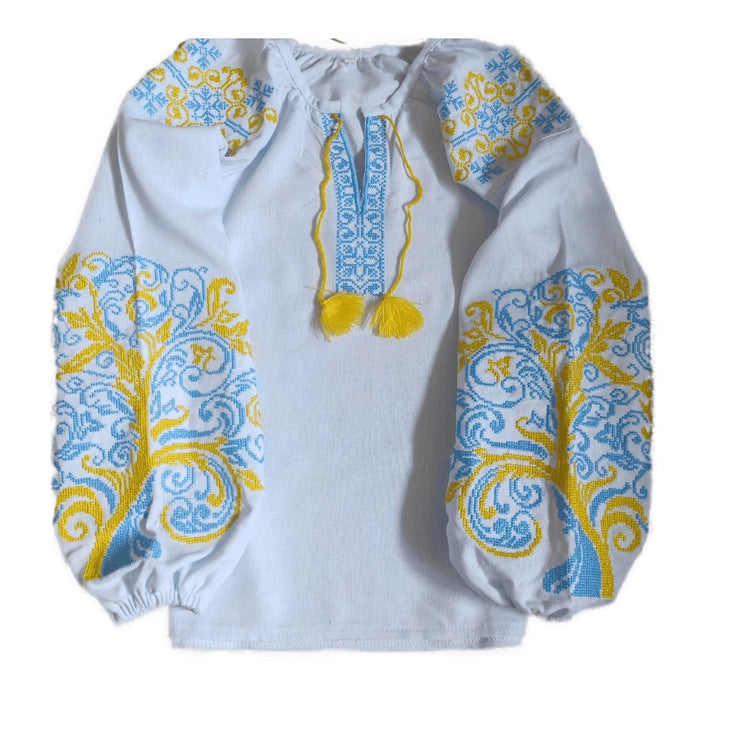 Women's embroidered blouse