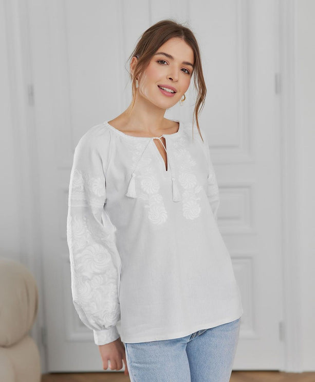 Women's embroidered shirt Petrykivka