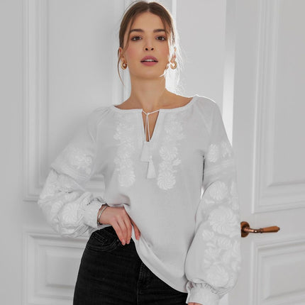 Women's embroidered shirt Petrykivka