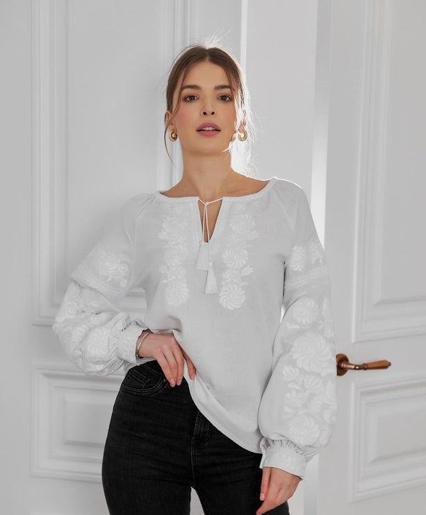 Women's embroidered shirt Petrykivka